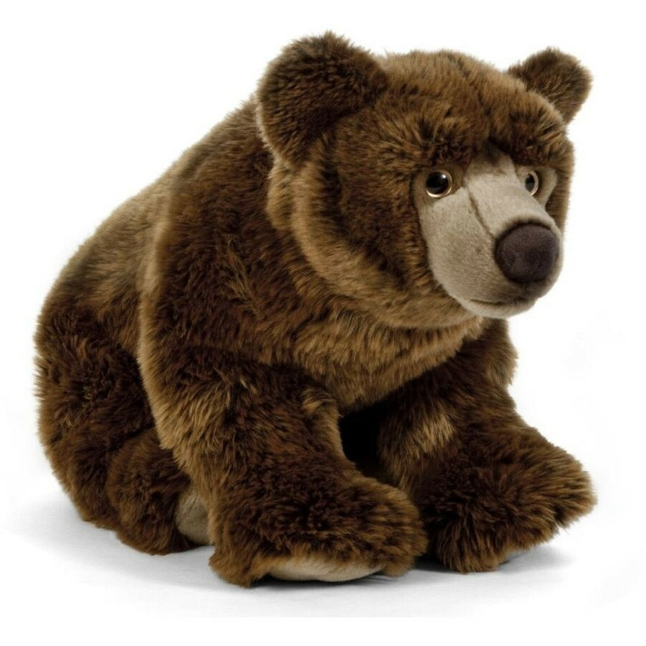 Afbeelding van Pluche bruine beer/beren knuffel 45 cm speelgoed