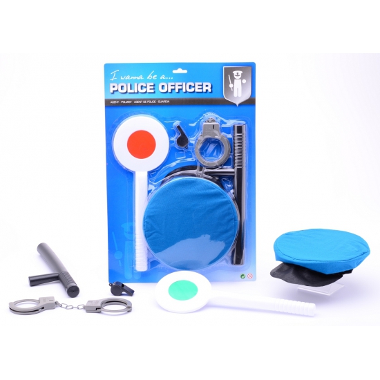 Afbeelding van Politie speelgoed set 4 delig