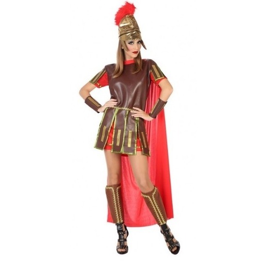 Prik Geleidbaarheid dialect Romeinse soldaat/gladiator Felicia kostuum/jurk voor dames bij Fun en Feest  België
