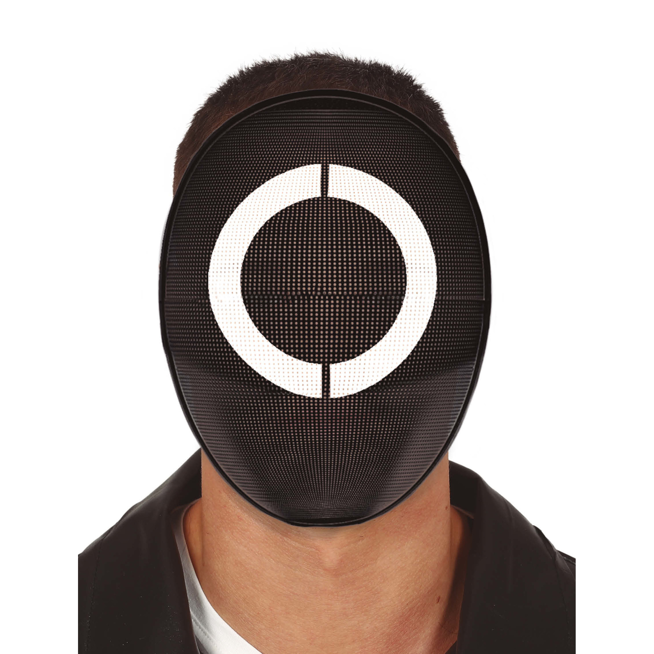 Afbeelding van Verkleed masker game cirkel bekend van tv serie