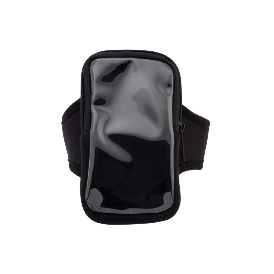 Afbeelding van Voordelige smartphone sport armband zwart
