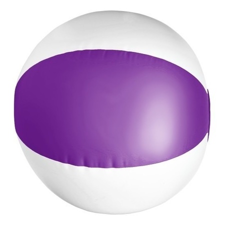 10x Inflatable beachballs purple