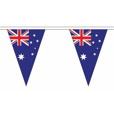 3x Polyester vlaggenlijnen Australie 5 meter