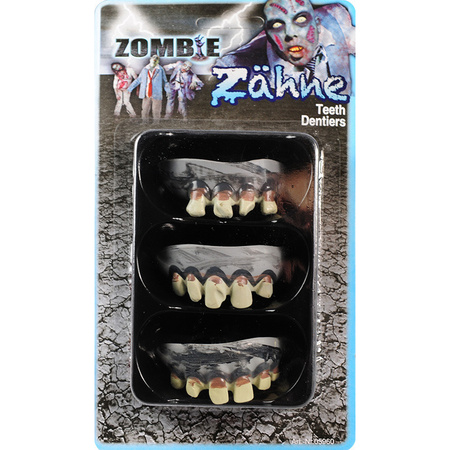 Zombie carnaval teeths
