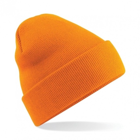 5x Basic schaatsmuts oranje