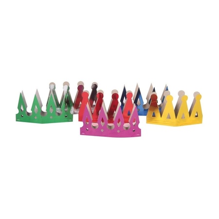 60 colored crowns