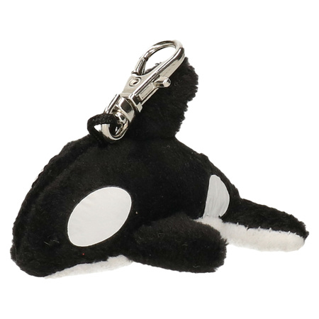 8x Pluche orka sleutelhangers knuffels van 6 cm