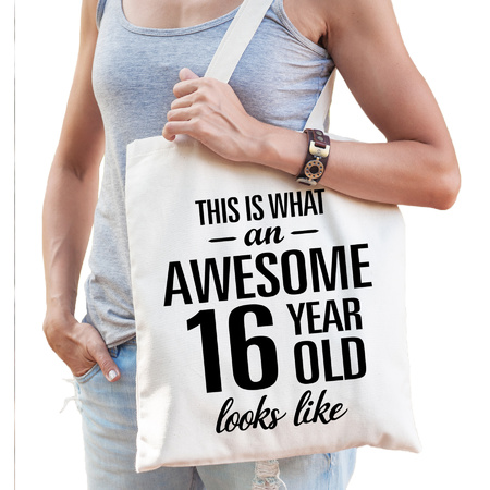Awesome 16 year bag white for adults