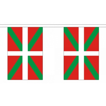 Baskenland vlaggenlijn 9 m