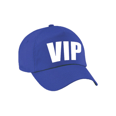 Blauwe VIP verkleed pet / cap voor volwassenen
