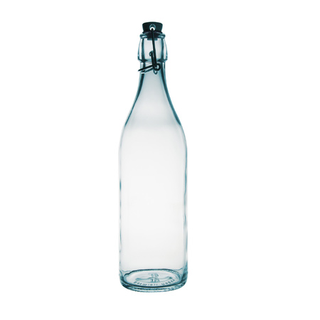 Bormioli Rocco beugelfles/weckfles - transparant - glas - 1 liter