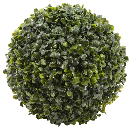 Buxus bol kunstplant - D26 cm - groen - kunststof