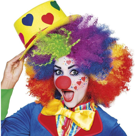 Complete clown schmink set inclusief clownsneus