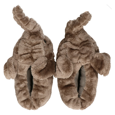 Plush elephant slippers 45/47