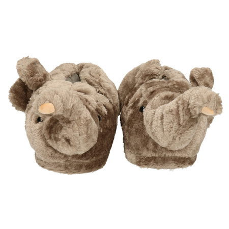 Plush elephant slippers 45/47
