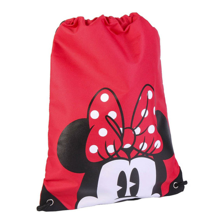 Disney Minnie Mouse gymtas/rugzak/rugtas voor kinderen - rood - polyester - 29 x 40 cm