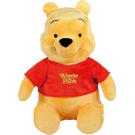 Meisje Afleiding mist Pluche Winnie de Poeh knuffel 61 cm Disney speelgoed bij Fun en Feest België