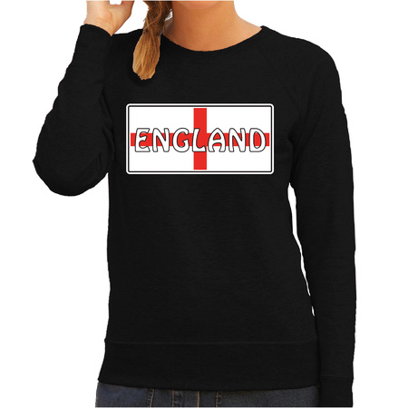 Engeland / England landen sweater zwart dames