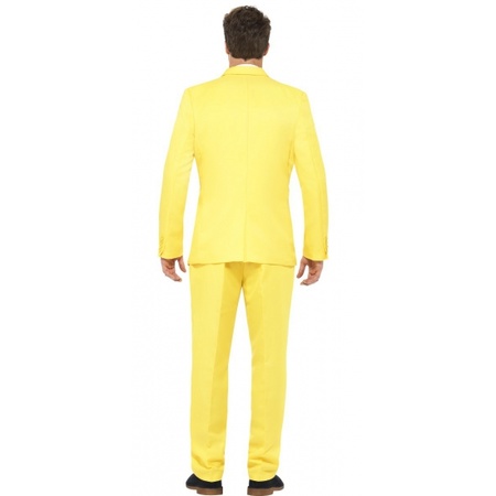 Yellow suit for men