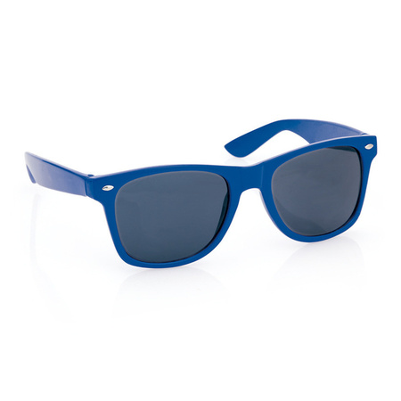 Trendy party sunglasses blue for adults