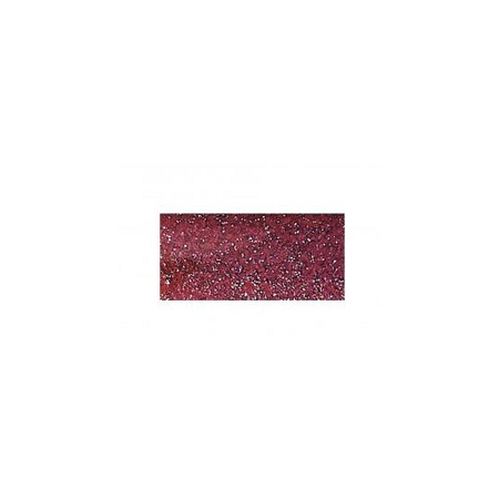 Hobby materiaal glitterflesje rood 10 ml