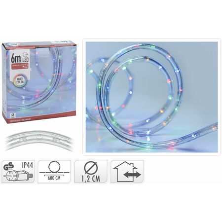 LED rope light multi color 6 meters