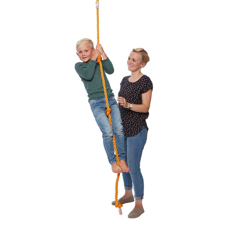 Kinder speeltoestel klimtouw met 3 knopen 190 cm