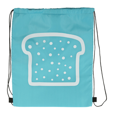 Small cooler bag backpack in blue 43 x 34 x 10 cm
