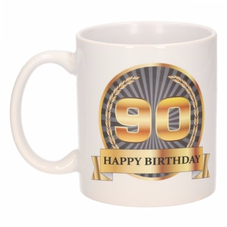 Happy birthday mug 90 year