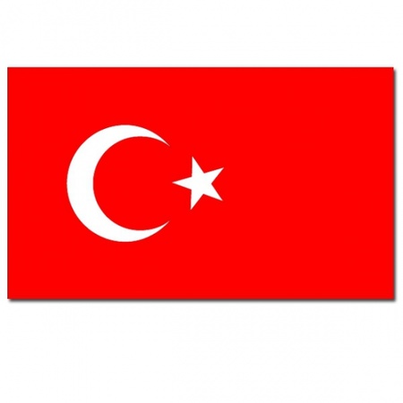 Luxe vlag Turkije