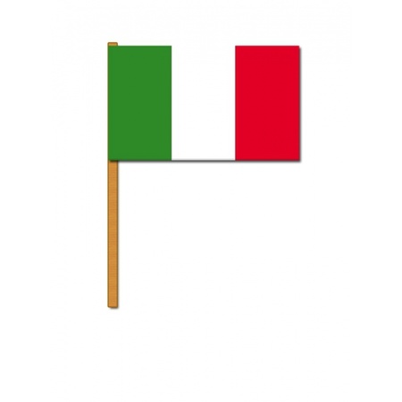 Luxe zwaaivlag Italie