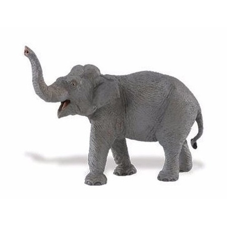 kop rivier zwaar Plastic speelgoed figuur Aziatische olifant 16 cm bij Fun en Feest België
