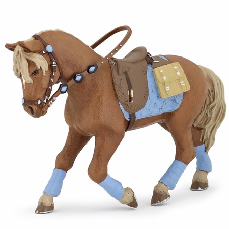 speelgoed figuur jonge ruiter paard 12 cm bij Fun en Feest