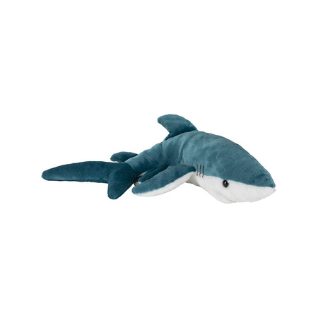 Plush soft toy animal Blue shark 40 cm