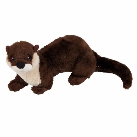 Pluche otter knuffel 18 cm