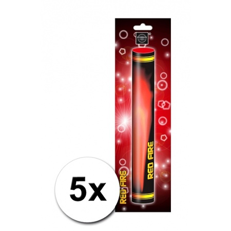 Red Bengal fire package 5 torches
