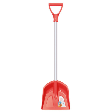 Snow shovel red for kids 71 cm