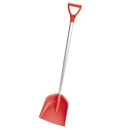 Snow shovel red for kids 71 cm