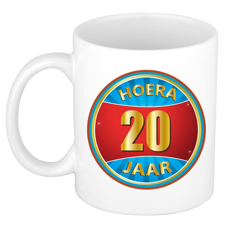 20 year birth day mug 300 ml