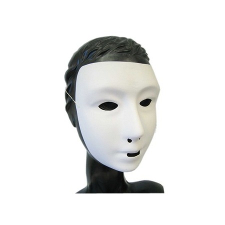White face mask