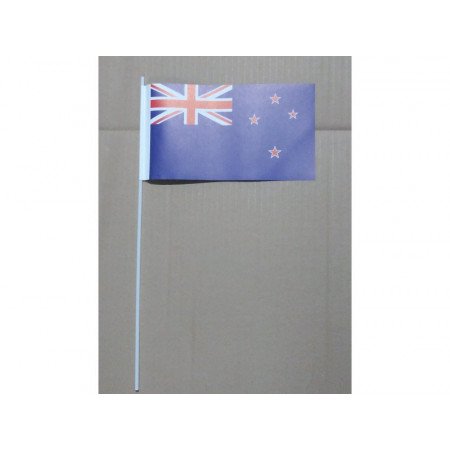 Zwaaivlaggetjes Nieuw Zeeland 12 x 24 cm